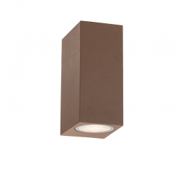 GU10 WALL LUMINAIRE 230V AC RUSTY IP65  MAX.2X35W ACA