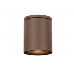 GU10 ROUND CEILING LUMINAIRE 230V AC RUSTY IP65 GU10 MAX.35W ACA