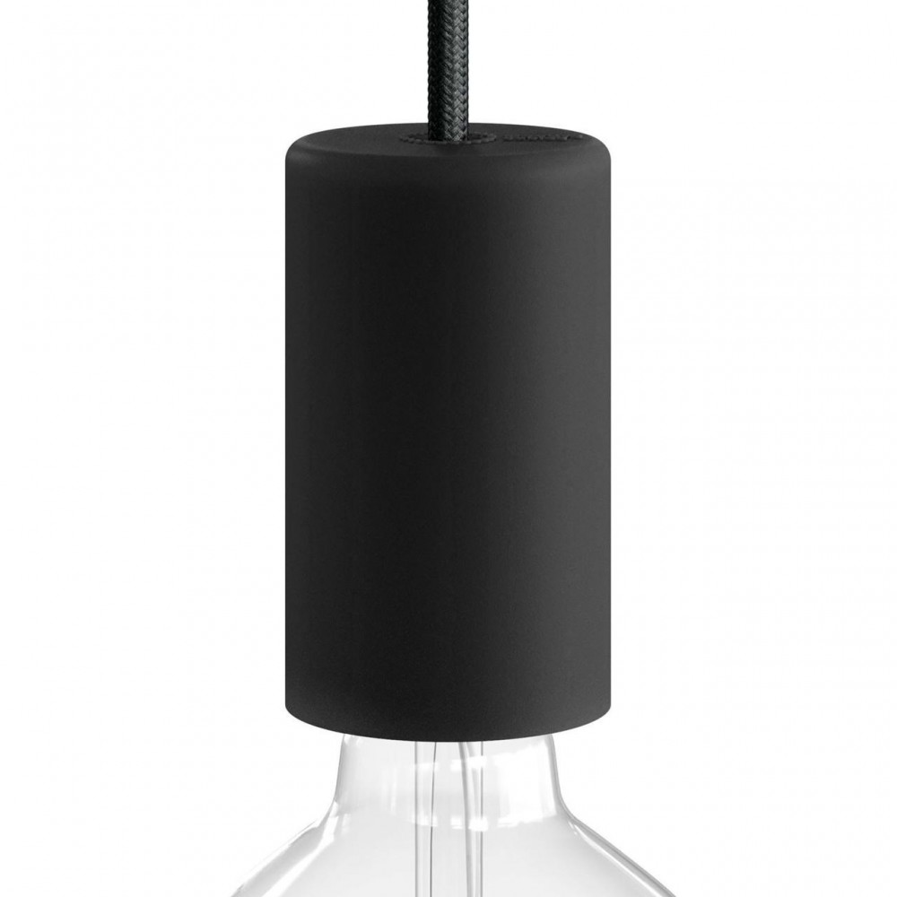 EIVA ELEGANT, E27 IP65 κιτ ντουί σιλικόνης εξωτερικού χώρου Μαύρο