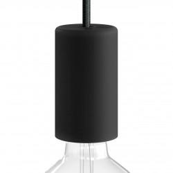 EIVA ELEGANT, E27 IP65 κιτ ντουί σιλικόνης εξωτερικού χώρου Μαύρο