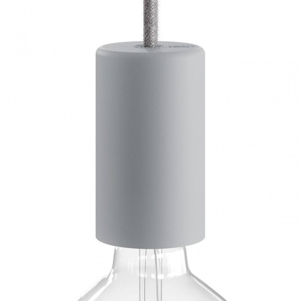 EIVA ELEGANT, E27 IP65 κιτ ντουί σιλικόνης εξωτερικού χώρου Γκρι