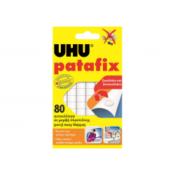 ΑΥΤΟΚΟΛΛΗΤΑ ΔΙΠΛΗΣ ΟΨΗΣ PATAFIX 80ΤΕΜ UHU