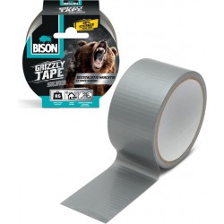 ΥΦΑΣΜΑΤΙΝΗ ΤΑΙΝΙΑ GRIZZLY GREY 0.33Χ50ΜΜ Χ10Μ  BISON