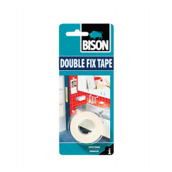 DOUBLEFIX ΤΑΙΝΙΑ ΔΙΠΛΗΣ ΟΨΗΣ 1,5MX19MM BLISTER BISON
