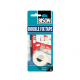 DOUBLEFIX ΤΑΙΝΙΑ ΔΙΠΛΗΣ ΟΨΗΣ 1,5MX19MM BLISTER BISON