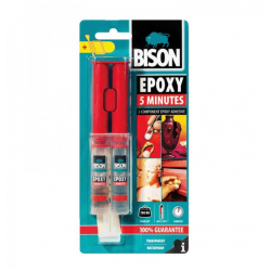 EPOXY SYRINGE 5 MIN' 24ML BLISTER BISON