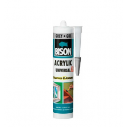 ACRYLIC ΓΕΝΙΚΗ ΧΡΗΣΗΣ UNIVERSAL ΓΚΡΙ 300ml BISON