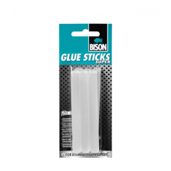 GLUE STICKS ΔΙΑΦΑΝΑ 6Χ11MM BLISTER BISON