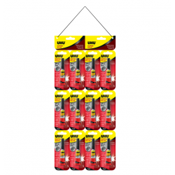 ΚΟΛΛΕΣ ΣΤΙΓΜΗΣ SUPER GLUE ΚΡΕΜΑΣΤΟ ΣΕΤ 12X3GR (36321) UHU