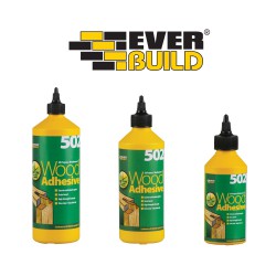 EVERBUILD WOOD ADHESIVE 502 ΚΟΛΛΑ ΞΥΛΟΥ - 125ML-ΣΥΣΚΕΥΑΣΙΑ