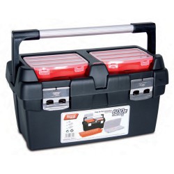 TAYG ΕΡΓΑΛΕΙΟΘΗΚΗ 500Ε 4 ΚΟΥΜΠΩΜΑΤΩΝ ΜΕ ΤΑΜΠΑΚΙΕΡΑ  ΕΤΑΖΕΡΑ ΚΑΙ ΛΑΒΗ ΑΛΟΥΜΙΝΙΟΥ