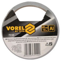 ΤΑΙΝΙΑ ΑΛΟΥΜΙΝΙΟΥ 48mmX10m VOREL 75140