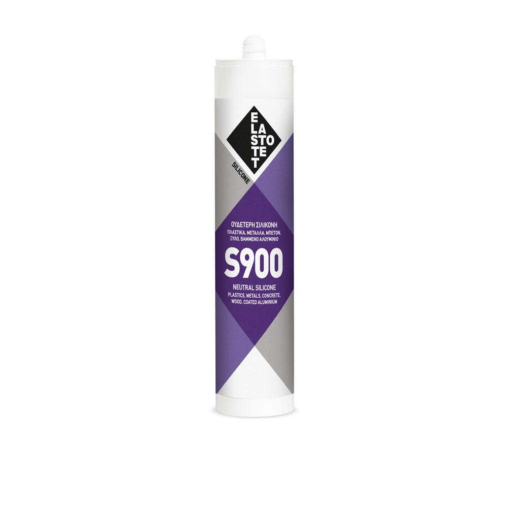 ELASTOTET S900 ΣΙΛΙΚΟΝΗ ΟΥΔΕΤΕΡΗ - ΔΙΑΦΑΝΟ-ΧΡΩΜΑ