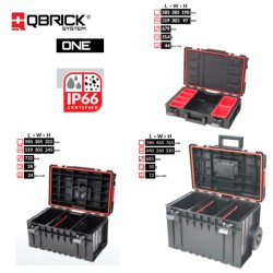 QBRICK ONE SET 3TMX ΕΡΓΑΛΕΙΟΦΟΡΟΣ ΤΡΟΧΗΛΑΤΟΣ