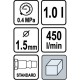 ΠΙΣΤΟΛΙ ΒΑΦΗΣ 1L VOREL 81617