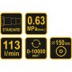 ΤΡΙΒΕΙΟ ΑΕΡΟΣ 150mm VOREL 81114