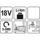 ΣΠΑΘΟΣΕΓΑ 18V SOLO YT-82815