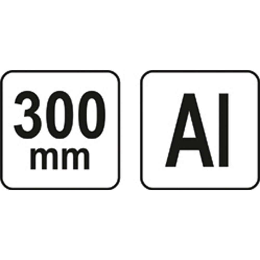 ΓΩΝΙΑ ΜΑΡΑΓΚΩΝ 300mm YT-70787