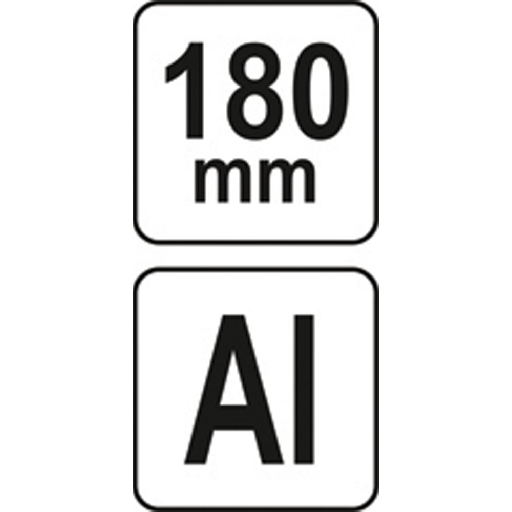 ΓΩΝΙΑ ΜΑΡΑΓΚΩΝ 180mm YT-70786