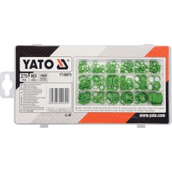O-RINGS ΨΥΚΤΙΚΩΝ ΣΕΤ 270ΤΕΜ YT-06879