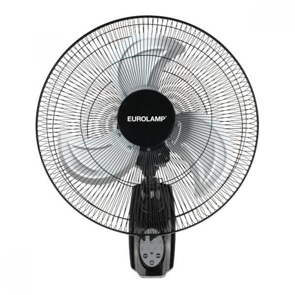 ΑΝΕΜΙΣΤΗΡΑΣ ΒΙΟΜΗΧΑΝΙΚΟΣ ΜΕΤΑΛΛΙΚΟΣ ΤΟΙΧΟΥ ΜΑΥΡΟΣ ΜΕ ΚΟΝΤΡΟΛ Φ50 100W EUROLAMP