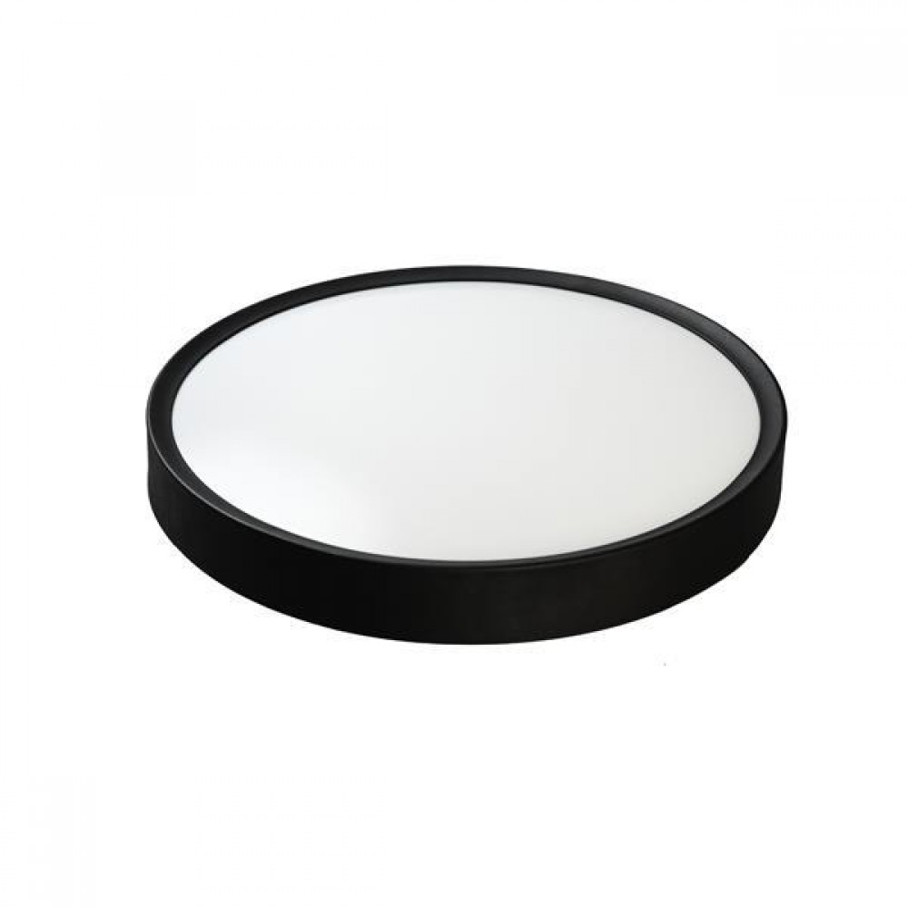 ΦΩΤΙΣΤΙΚΟ ΠΛΑΦΟΝΙΕΡΑ LED 24W Φ370xH65MM 3 CCT ΜΑΥΡΟ EUROLAMP
