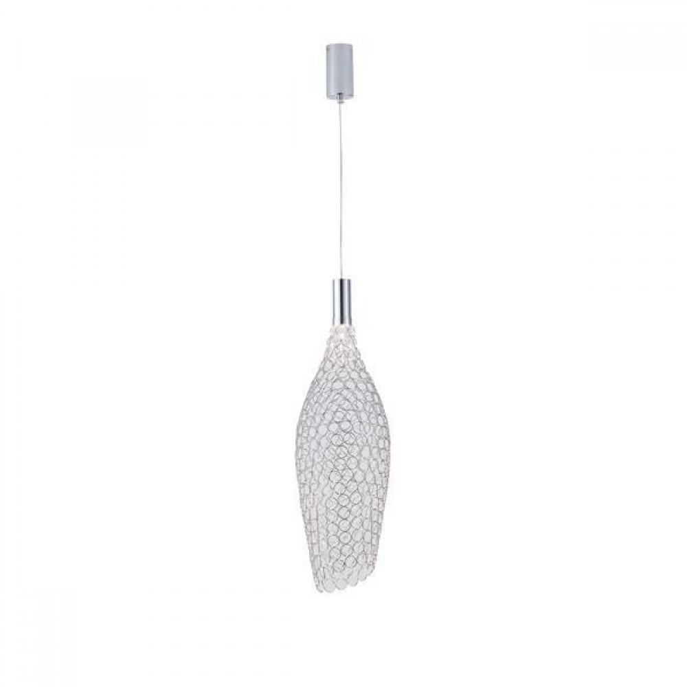 ΦΩΤΙΣΤΙΚΟ ΜΟΝΟΦΩΤΟ ΜΕΤΑΛΛΟ LED 7,6W 3000K 780lm  200x1960mm METAΛΛΟ  ΑΣΗΜΙ ARTE ILLUMINA PERFORATO