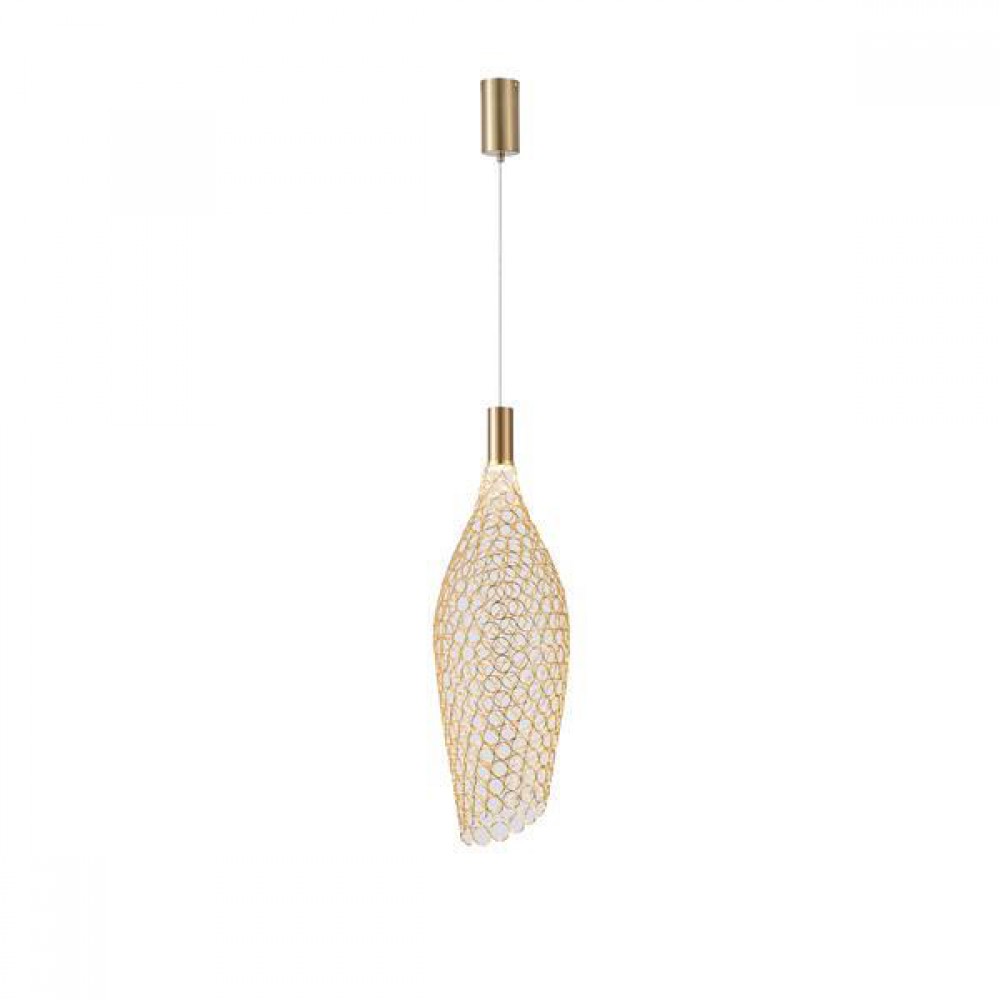 ΦΩΤΙΣΤΙΚΟ ΜΟΝΟΦΩΤΟ ΜΕΤΑΛΛΟ LED 7,6W 3000K 780lm 200x1960mm ΧΡΥΣΟ ARTE ILLUMINA PERFORATO