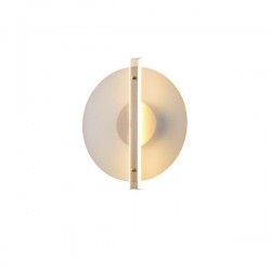 ΑΠΛΙΚΑ ΤΟΙΧΟΥ LED AΛΟΥΜΙΝΙΟ ΜΕ ΓΥΑΛΙ 10W 3000K 1200lm  Φ300x1320mm MEΛΙ ARTE ILLUMINA DISC