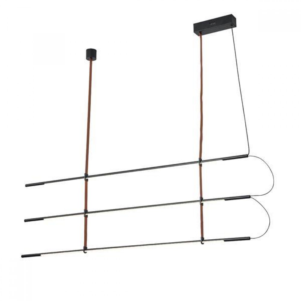 ΦΩΤΙΣΤΙΚΟ ΚΡΕΜΑΣΤΟ LED 3x20W 3000K 6100lm 1400X60X1200mm  ΜΕΤΑΛΛΟ  ΜΑΥΡΟ ARTE ILLUMINA LINEA - Όνομα μοντέλου:	LINEAΤάση Τροφοδοσίας (V):	220-240VΟνομαστική Ισχύς (W):	61WΈνταση Ρεύματος (Α):	1500mAΣυχνότητα Λειτουργίας (Hz):	50/60HzΤύπος Led:	SMD2835Θερμ
