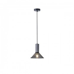 ΦΩΤΙΣΤΙΚΟ ΚΡΕΜΑΣΤΟ ΓΥΨΙΝΟ ΜΑΥΡΟ 1XE27 MAX40W 120X120X260mm ARTE ILLUMINA SCOURO