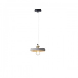 ΦΩΤΙΣΤΙΚΟ ΚΡΕΜΑΣΤΟ ΓΥΨΙΝΟ ΓΚΡΙ  1XE27 MAX 15W 210X210X75mm ARTE ILLUMINA YESO