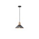 ΦΩΤΙΣΤΙΚΟ ΚΡΕΜΑΣΤΟ ΓΥΨΙΝΟ ΜΑΥΡΟ 1XE27 MAX 15W 250X250X180mm ARTE ILLUMINA PLASTER SERIES