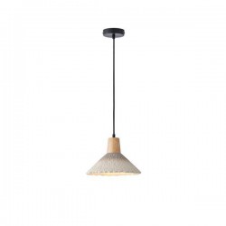 ΦΩΤΙΣΤΙΚΟ ΚΡΕΜΑΣΤΟ ΓΥΨΙΝΟ ΧΑΚΙ 1XE27 MAX 15W 250X250X180mm ARTE ILLUMINA GESSO