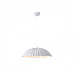 ΦΩΤΙΣΤΙΚΟ ΚΡΕΜΑΣΤΟ ΓΥΨΙΝΟ ΛΕΥΚΟ 1XE27 Max 15W 500X500X130mm ARTE ILLUMINA CALCO