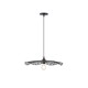 ΦΩΤΙΣΤΙΚΟ BAMBOO 1XE27 MAX 15W 475X1160mm ΜΑΥΡΟ ARTE ILLUMINA CROSSLINE