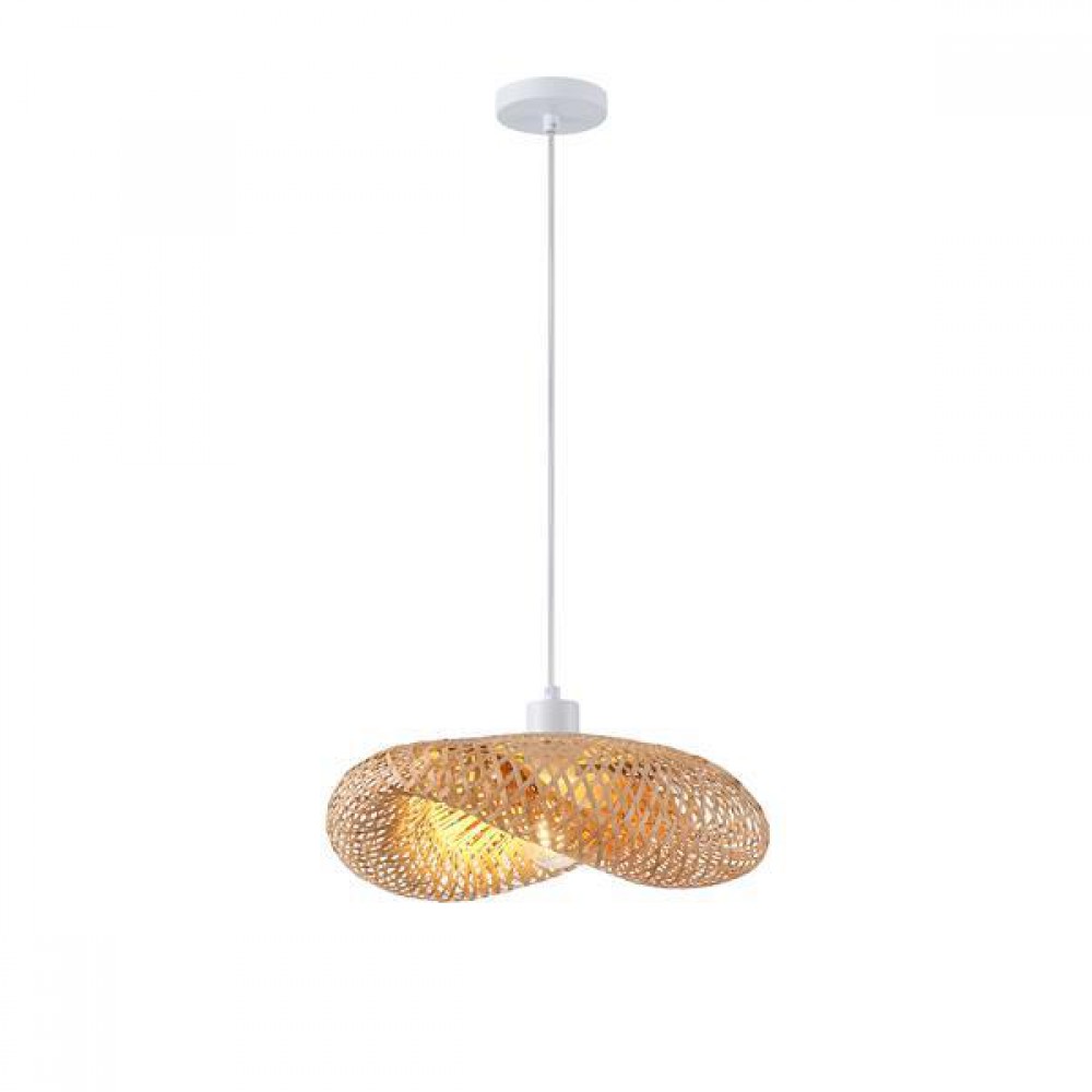 ΦΩΤΙΣΤΙΚΟ ΚΡΕΜΑΣΤΟ BAMBOO 1XE27 MAX 15W 420X300X130mm  ARTE ILLUMINA LAGOON