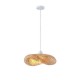 ΦΩΤΙΣΤΙΚΟ ΚΡΕΜΑΣΤΟ BAMBOO 1XE27 MAX 15W 420X300X130mm  ARTE ILLUMINA LAGOON