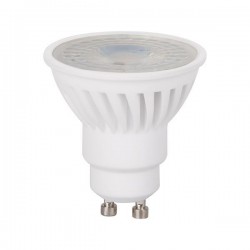 ΛΑΜΠΑ LED GU10 7,1W 945lm ΚΕΡΑΜΙΚΗ ΒΑΣΗ 4000K 38° EUROLAMP