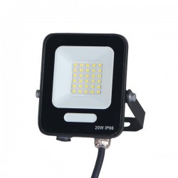 ΠΡΟΒΟΛΕΑΣ LED SMD 20W ΜΑΥΡΟΣ IP66 4000K PLUS ΠΡΟΒΟΛΕΑΣ LED SMD 20W ΜΑΥΡΟΣ IP66 4000K PLUS