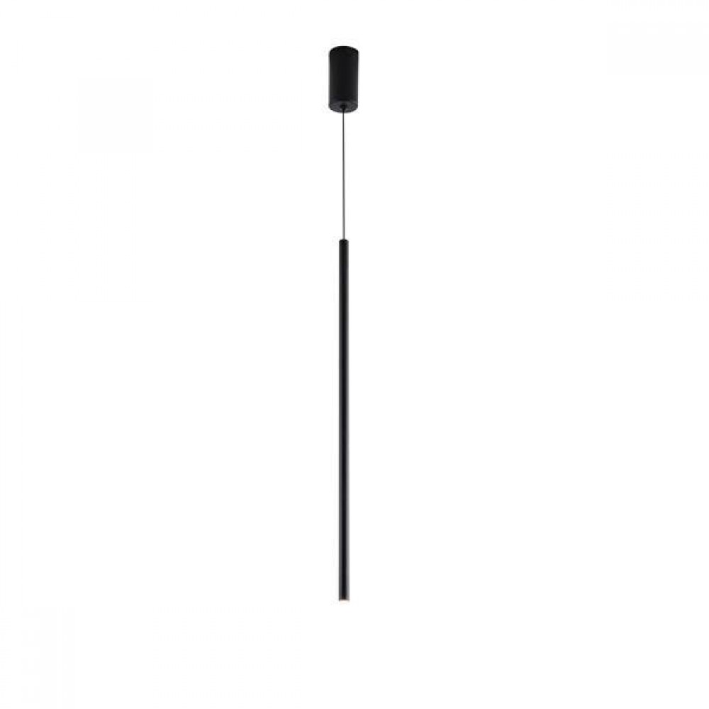 ΦΩΤΙΣΤΙΚΟ ΚΡΕΜΑΣΤΟ LED 3W 3000K  300lm Φ60X1200mm ΜΑΥΡΟ ΑΛΟΥΜΙΝΙΟ ARTE ILLUMINA CASCADE