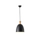 ΦΩΤΙΣΤΙΚΟ ΚΡΕΜΑΣΤΟ  ΜΕΤΑΛΛΙΚΟ1XΕ27 MAX 15W 230X230mm ΜΑΥΡΟ ARTE ILLUMINA SIMPLO