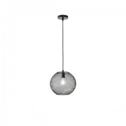 ΦΩΤΙΣΤΙΚΟ ΚΡΕΜΑΣΤΟ ΜΕΤΑΛΛΙΚΟ 1XE27  MAX 15W 350X350Χ1360mm ΜΑΥΡΟ ARTE ILLUMINA OGGI