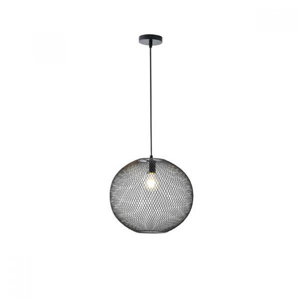 ΦΩΤΙΣΤΙΚΟ ΚΡΕΜΑΣΤΟ ΜΕΤΑΛΛΙΚΟ 1XE27  MAX 15W 250X250X1280mm ΜΑΥΡΟ ARTE ILLUMINA OGGI