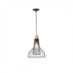 ΦΩΤΙΣΤΙΚΟ ΚΡΕΜΑΣΤΟ ΜΕΤΑΛΛΙΚΟ 1XE27  MAX 15W 260X260X1370mm ΜΑΥΡΟ ARTE ILLUMINA OGGI