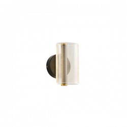 ΑΠΛΙΚΑ ΜΑΥΡΗ ΑΚΡΥΛΙΚΗ  DOTS 8W 720lm 3000K 420X380mmARTE ILLUMINA SPARKY