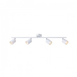 ΣΠΟΤ ΜΕΤΑΛΛΙΚΟ 4ΦΩΤΟ ΛΕΥΚΟ 4XGU10 Max 7W  790X80X165mm ARTE ILLUMINA OLYMP