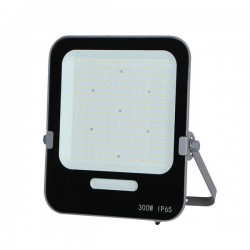 ΠΡΟΒΟΛΕΑΣ LED SMD 300W ΜΑΥΡΟΣ IP66 4000K PLUS - EUROLAMP