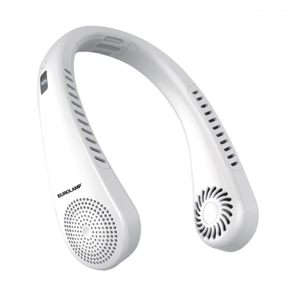 ΑΝΕΜΙΣΤΗΡΑΣ ΛΑΙΜΟΥ ΕΠΑΝΑΦΟΡΤΙΖΟΜΕΝΟΣ ΜΕ USB ΛΕΥΚΟΣ EUROLAMP
