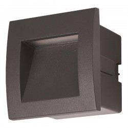 ΦΩΤΙΣΤΙΚΟ ΧΩΝΕΥΤΟ LED 3W IP54 220-240V 90X90X70mm ΓΡΑΦΙΤΗ PRO